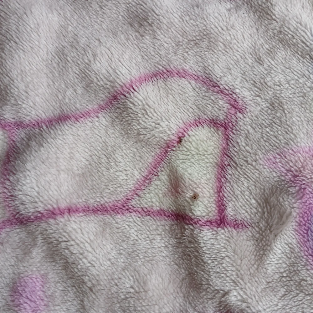 Vintage My Little Pony Pink and Purple Kids Blanket G3 Fluttershy - Picture 6 of 11